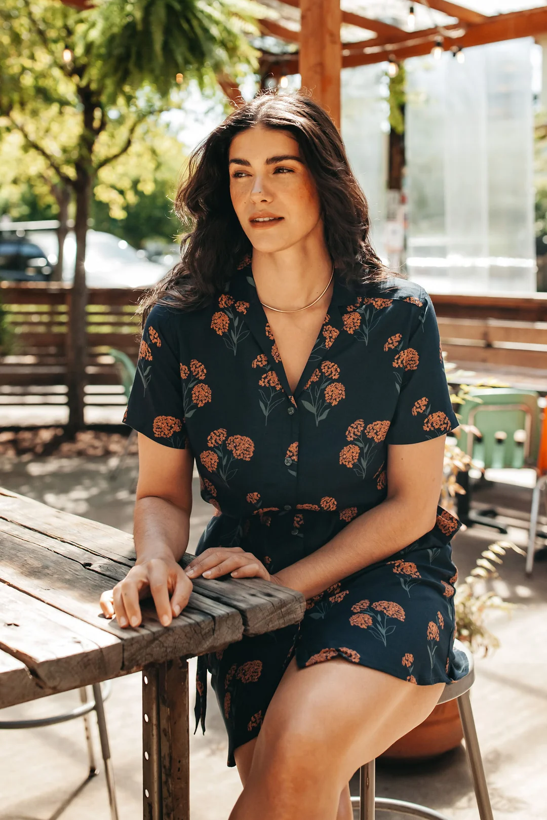 The Sofia Shirt Dress